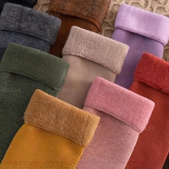 Ultra-Soft Fleece Warm Calf Socks – Winter Edition