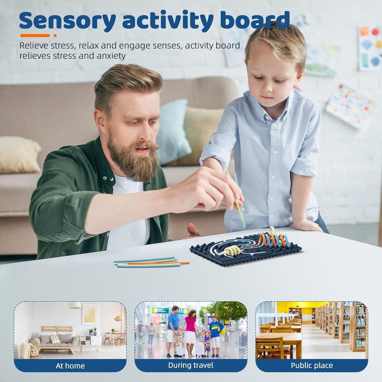 DualMaze™ Sensory Activity Board