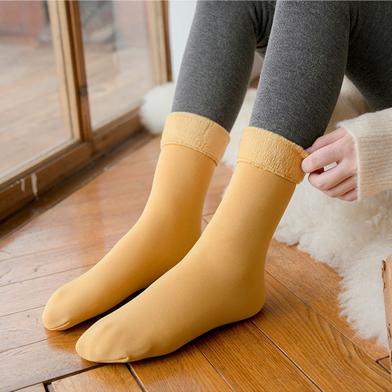 Ultra-Soft Fleece Warm Calf Socks – Winter Edition